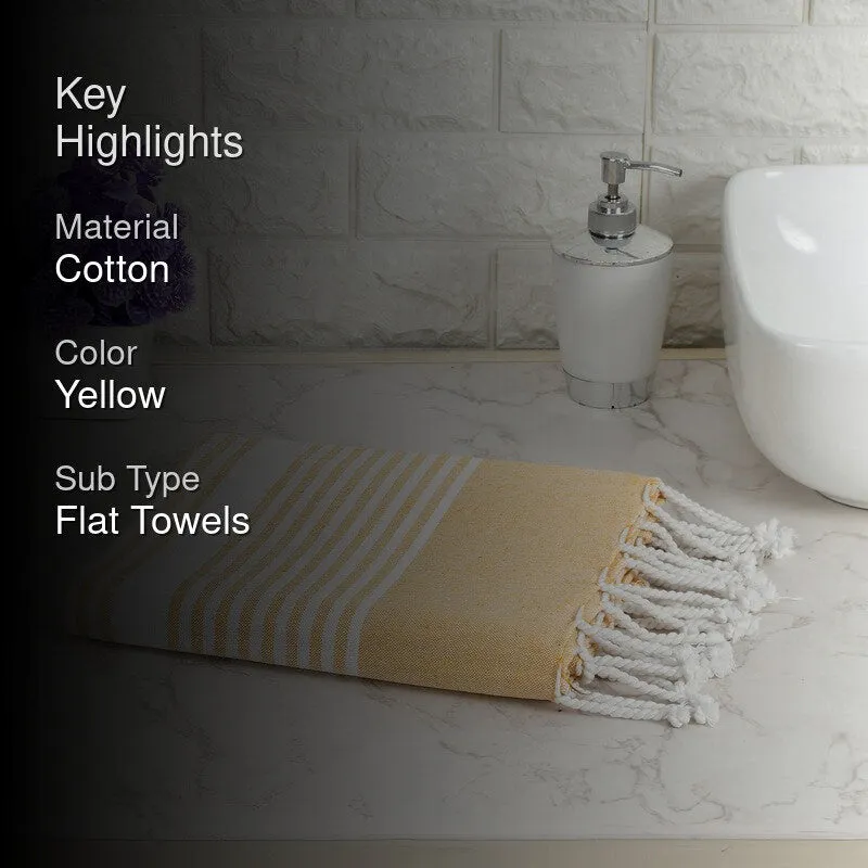 Darsha Bath Towel - Yellow media 2