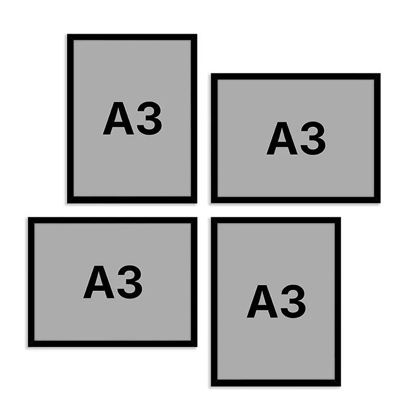 Ilya Photo Frame (Black) - Set Of Four media 6