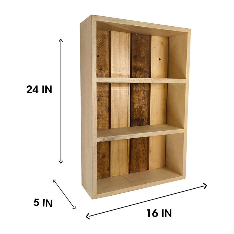 Samurack Wooden Kitchen Storage Wall Shelf media 7