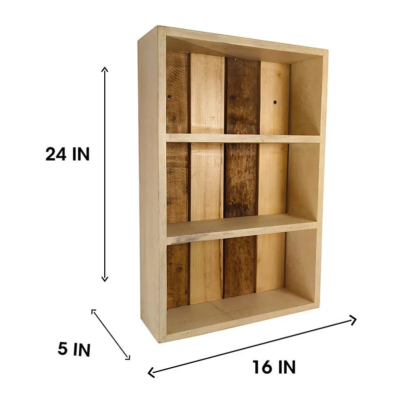 Samurack Wooden Kitchen Storage Wall Shelf media 7
