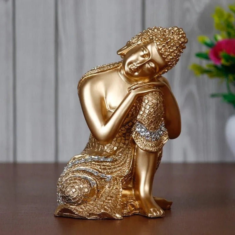 Shri Budha Resting Showpiece media 3