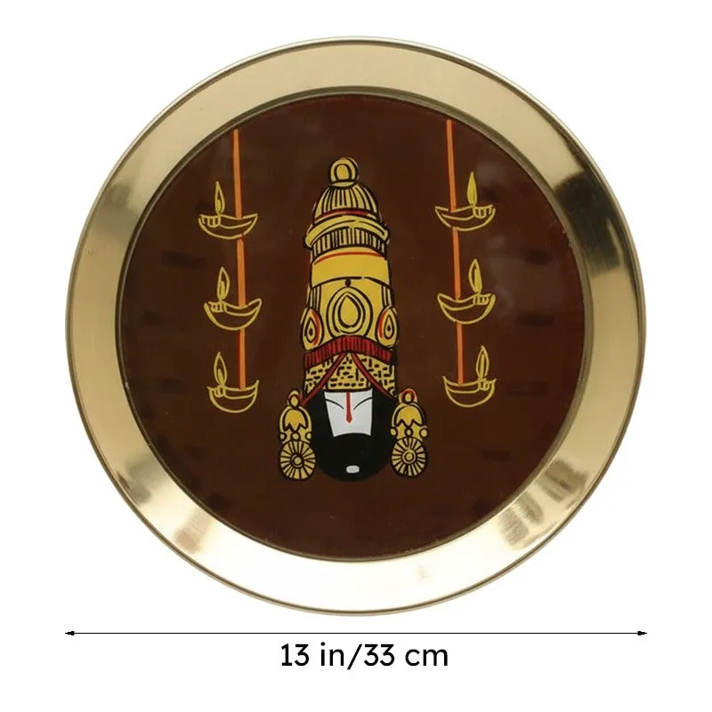 Shri Tirupati Balaji Metal Wall Plate media 5