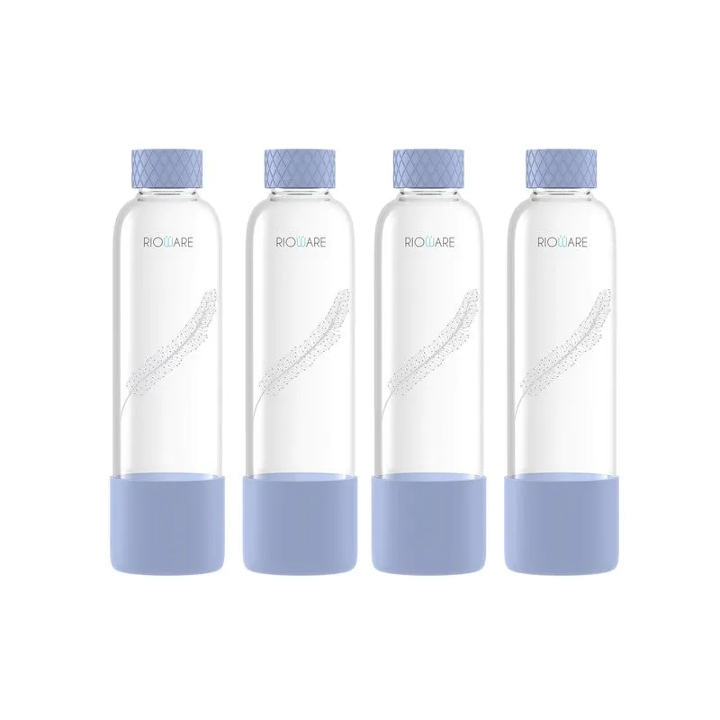 Rioware ClearHydra Reusable Bottle (Blue, 750 mL Each) - Set Of Four media 3