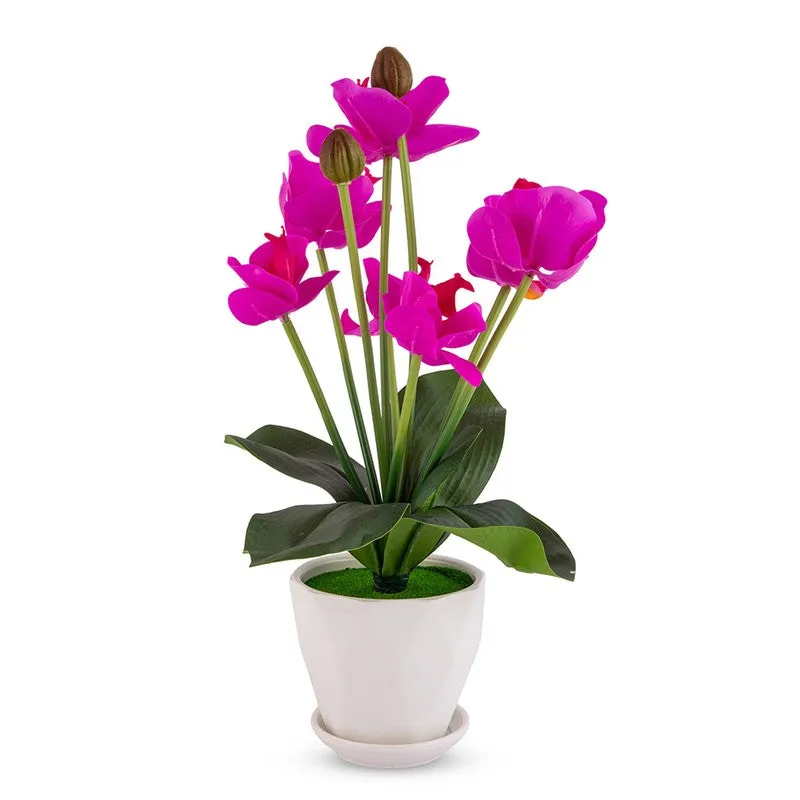 AarviDecor Vivid Bloom Silk Artificial Plants media 3