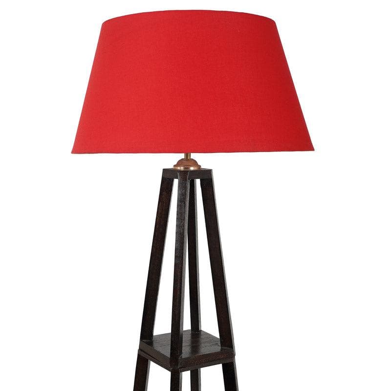 Seasa Wistera Floor Lamp With Shelf - Crimson image 5