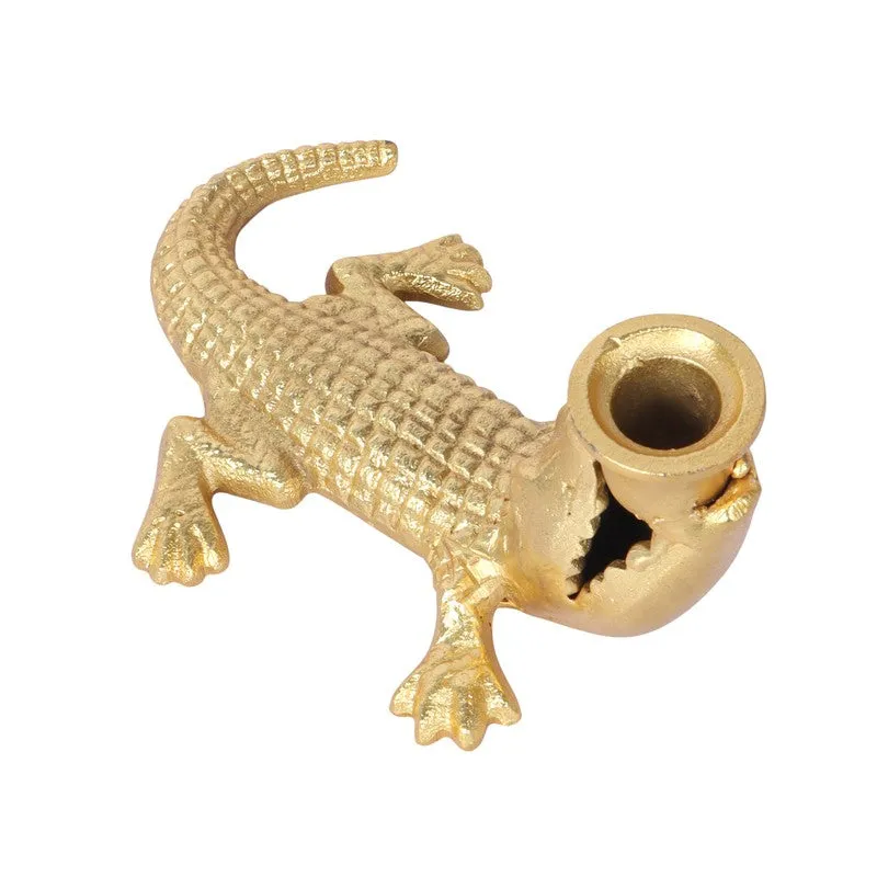 GoldenCroc Tealight/Candle Holder media 3
