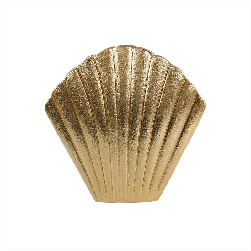 Oyster Treasure Vase - Gold media 5