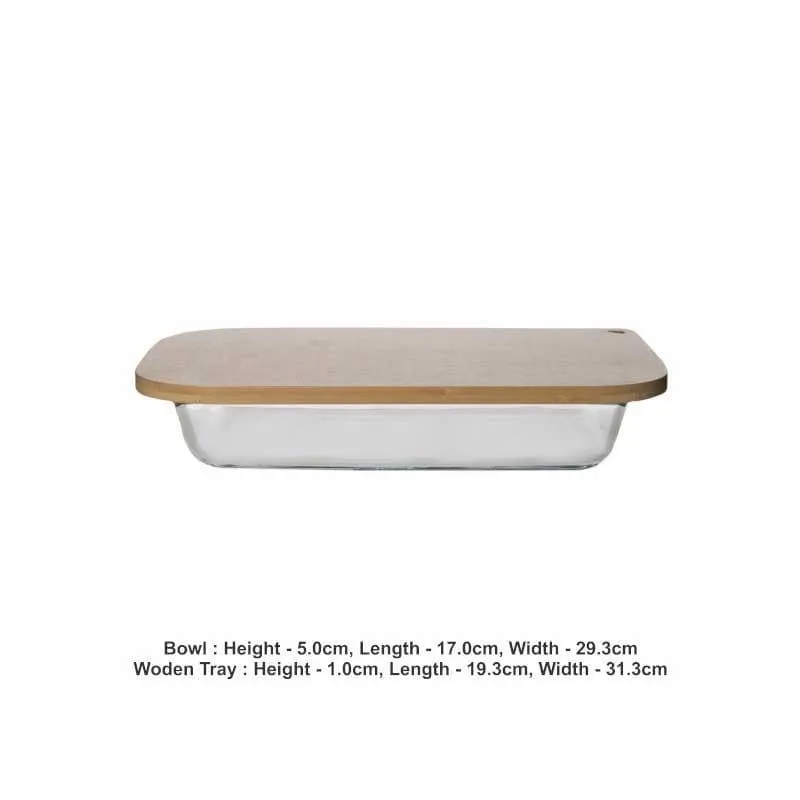 Bakezo Baking Tray With Wooden Base media 5