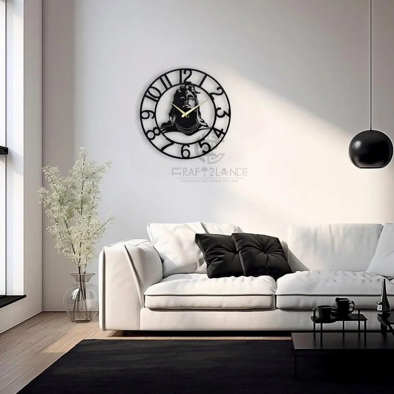 Drift Silent Wall Clock - Black media 4