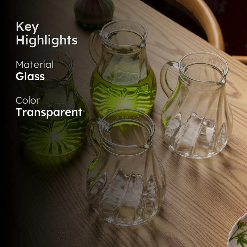 Orvella Glass Jug(1000 mL) - Set Of Four media 2