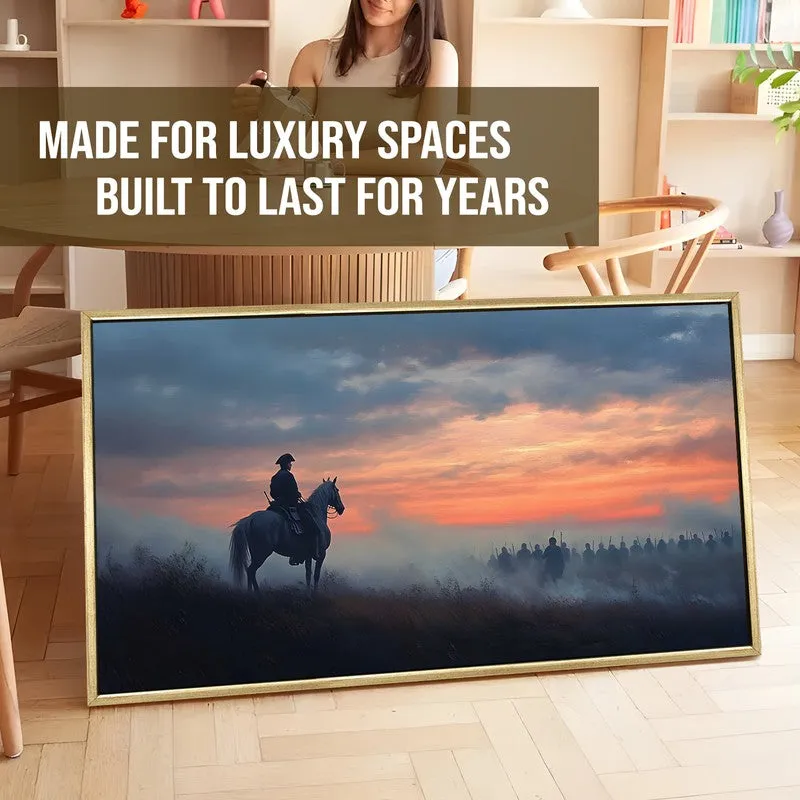Duskward Canvas Wall Painting With Frame media 5