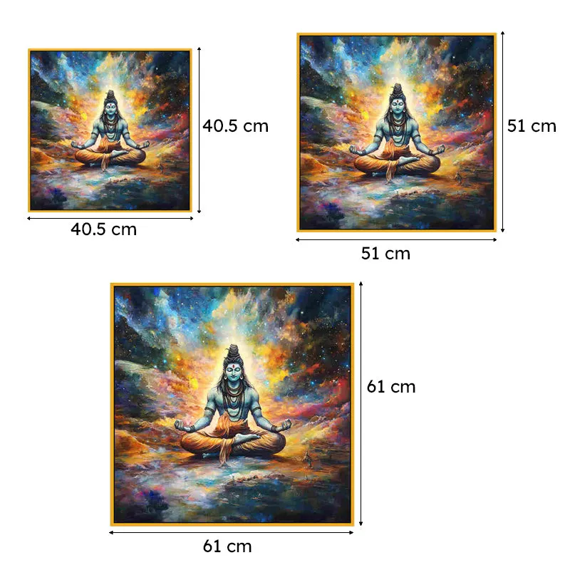 Kailasanatha Canvas Wall Art With Frame media 6
