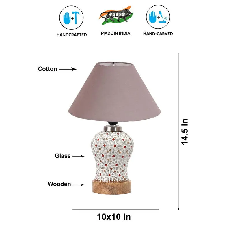 Wevon Wooden Table Lamp - Multicolor media 9