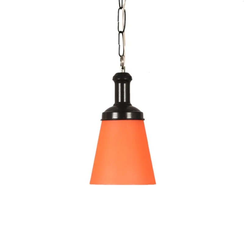 Contrast PVC Ceiling Lamp - Orange media 5