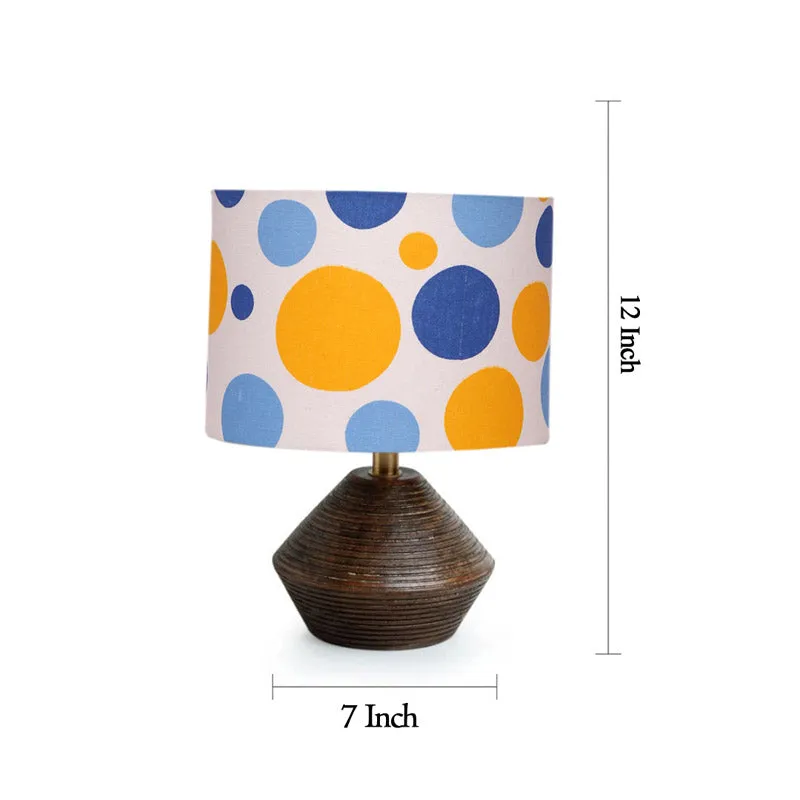 Yami Polka Wooden Table Lamp - Multicolor media 7