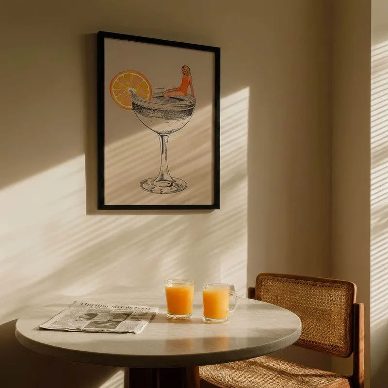 CocktailDive Archival Canvas Wall Art - Black media 5