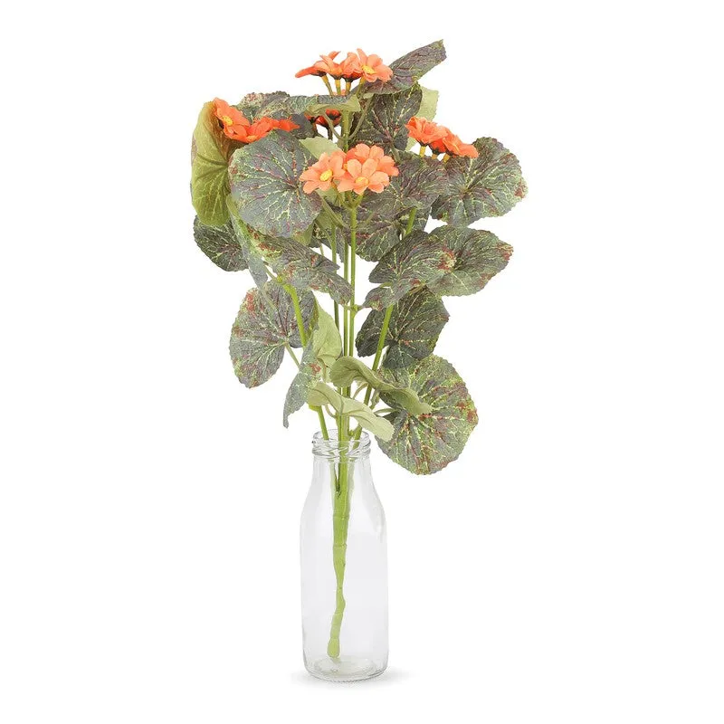 Linora Kalanchoe Artificial Flower(Orange) - Set Of Two media 4
