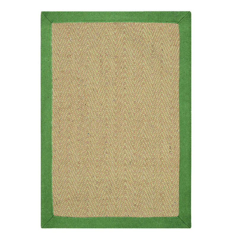 ChevronTread Anti-Slip Jute Door Mats - Green