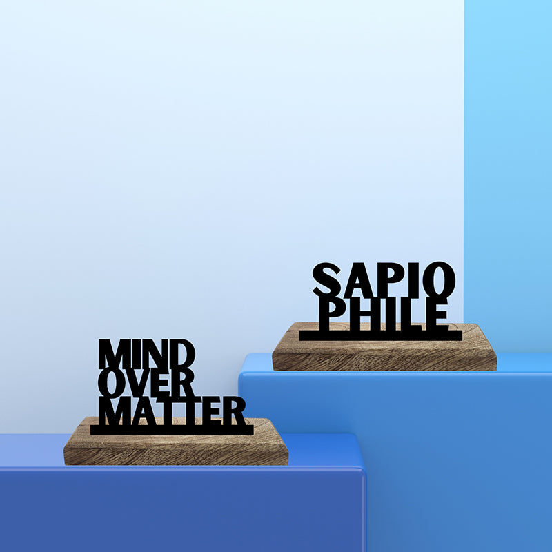 Sapiophile Showpiece - Set Of Two