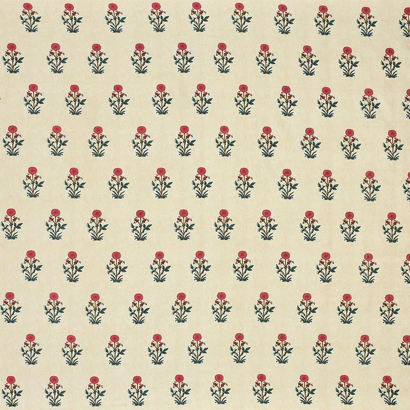 Larks Floral Microfiber Bedsheet (Cream) - 110 GSM media 4