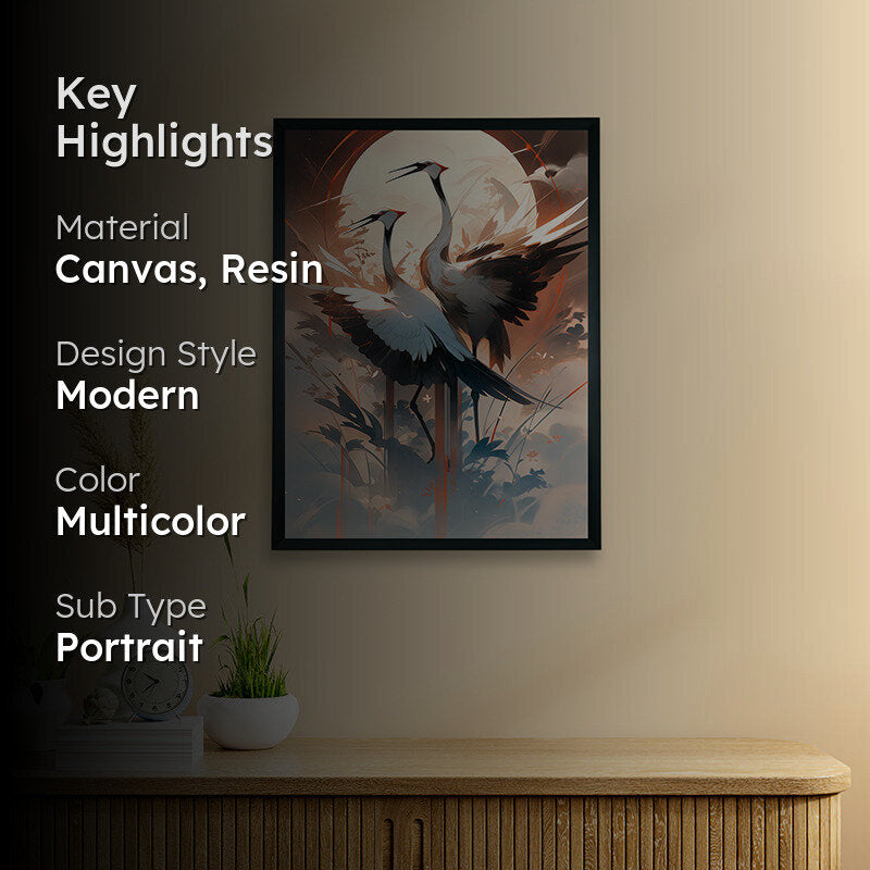 Crane Call Wall Art media 2