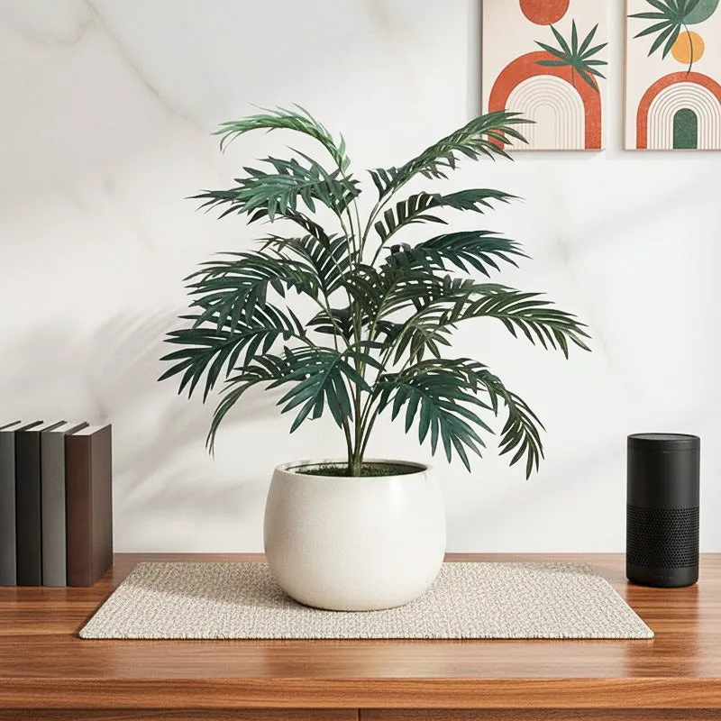 Botanic Escape Artificial Plant With Black Plastic Pot media 1