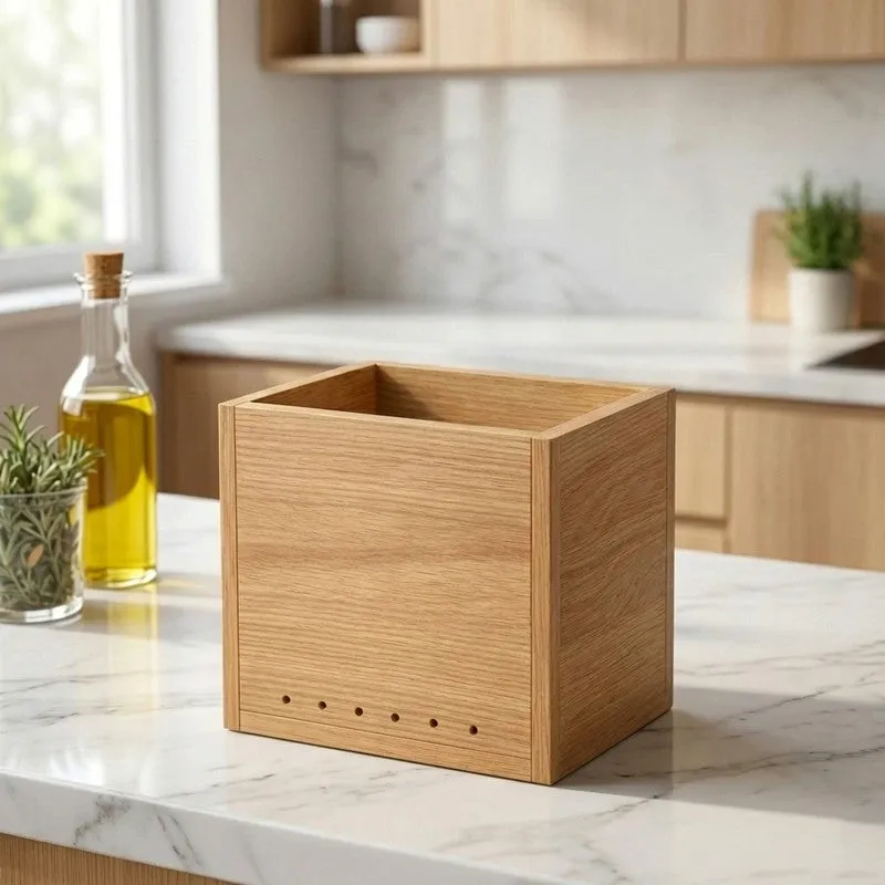 Dine Forge MDF Rustic Cutlery Stand media 3