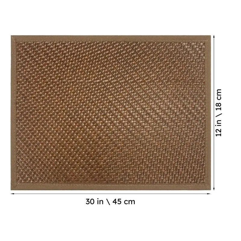 Rustayne Brown Rectangle PVC Table Mats - Set Of Four media 6