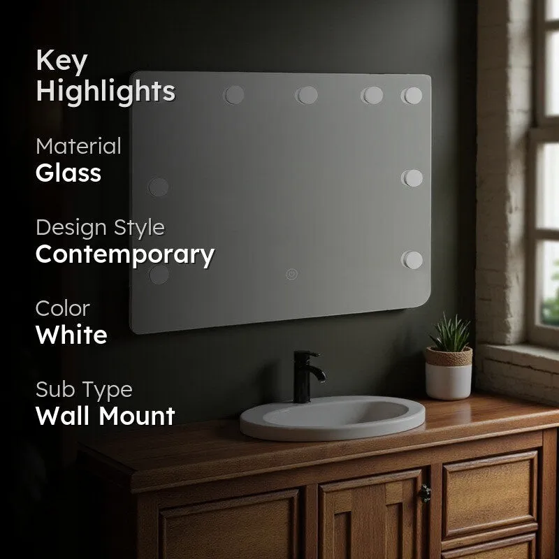 LumiEdge Vanity Wall Mirror With LED Lights - 2