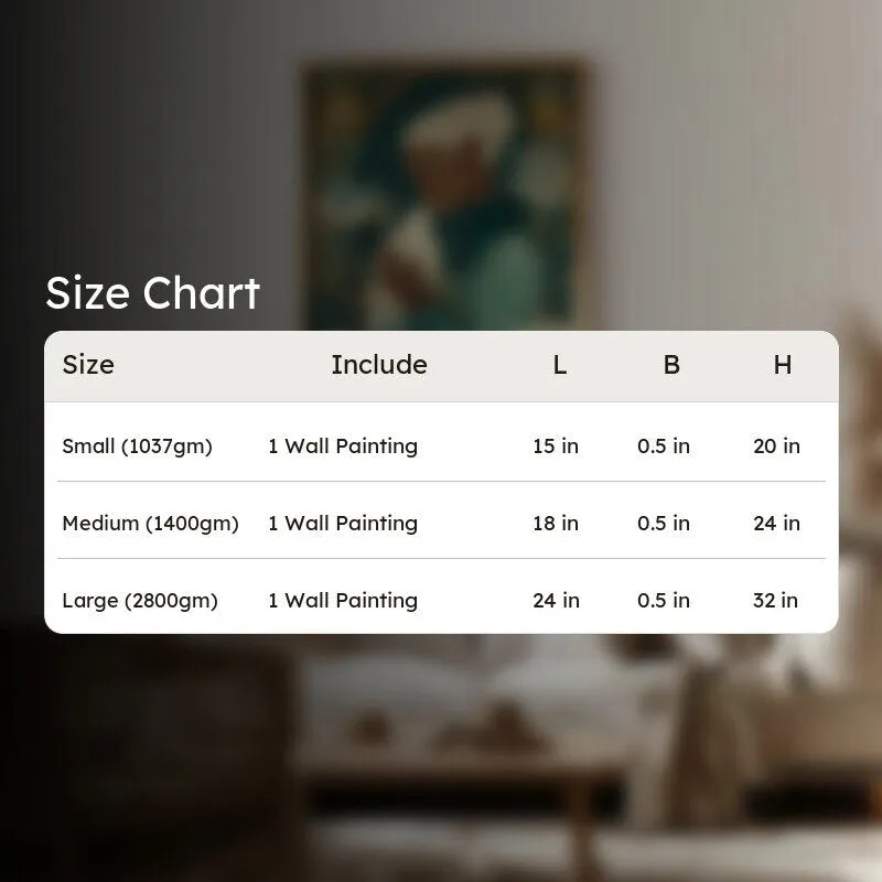 Dovehue Canvas Wall Painting - Brown Frame media 9