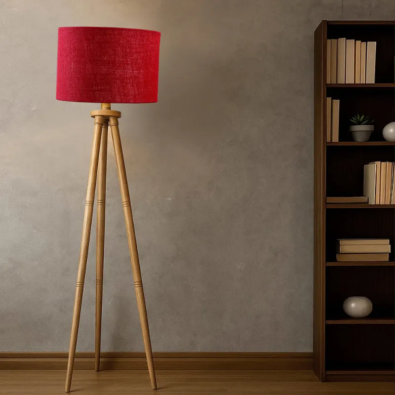 Sienna I Tripod Floor Lamp - Red media 2