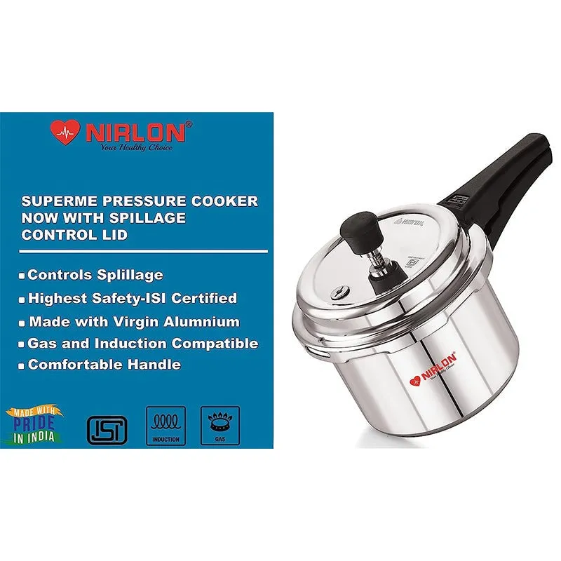 Nirlon Easy Seal Pressure Cooker - 5000 mL/ 10 Inches media 4