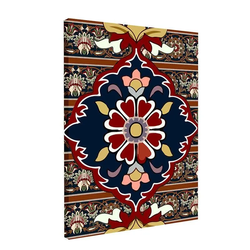 Vana Vaibhav Canvas Traditional Wall Art media 4