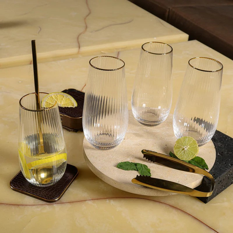 Pure Pour  Drinking Glasses (700 mL Each) - Set of Four media 4