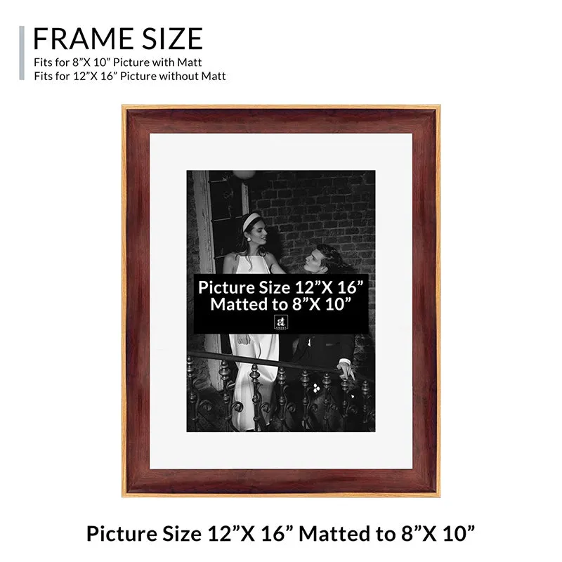 Treega Charm Photo Frame (Brown) - Set Of Four media 8