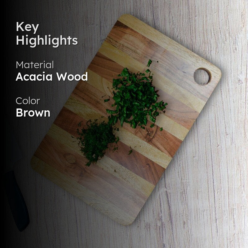 Kyra Wooden Chopping Board media 2