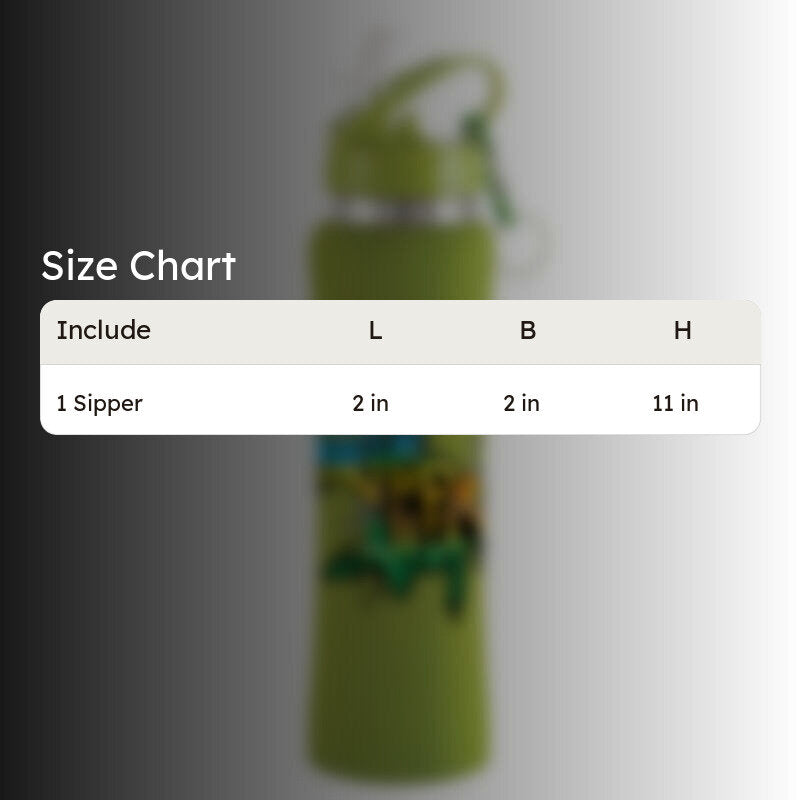 Hip Hop Sipper Water Bottle - 750 mL media 10