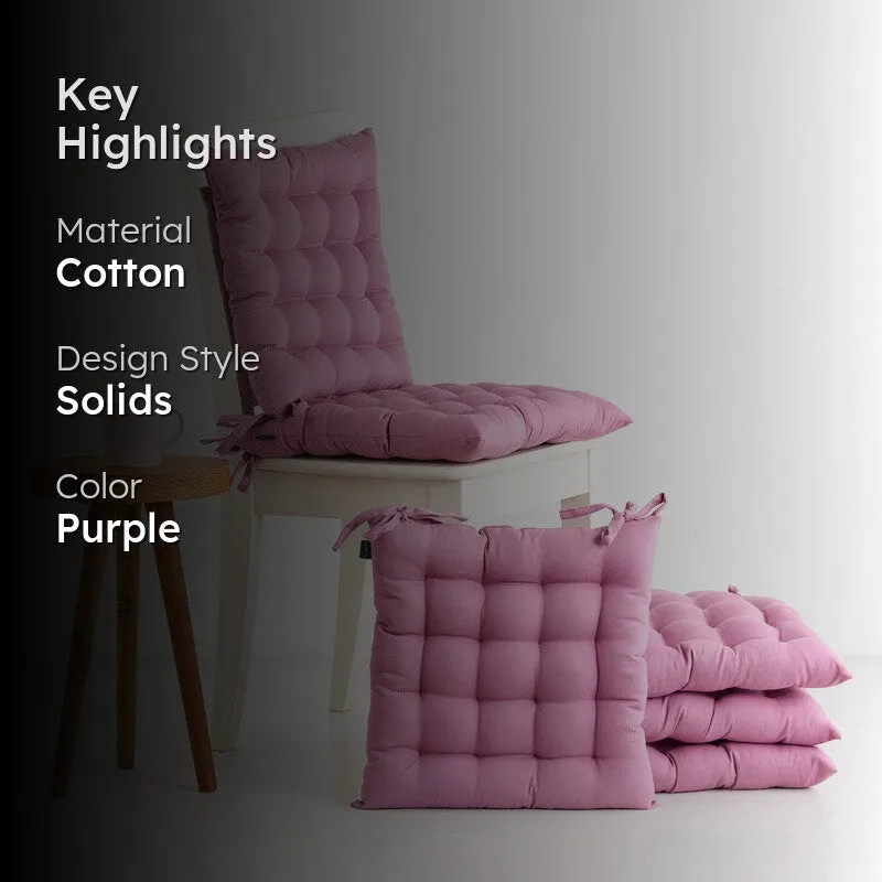 Savra Chair Pad (Purple) - Set Of Six media 2