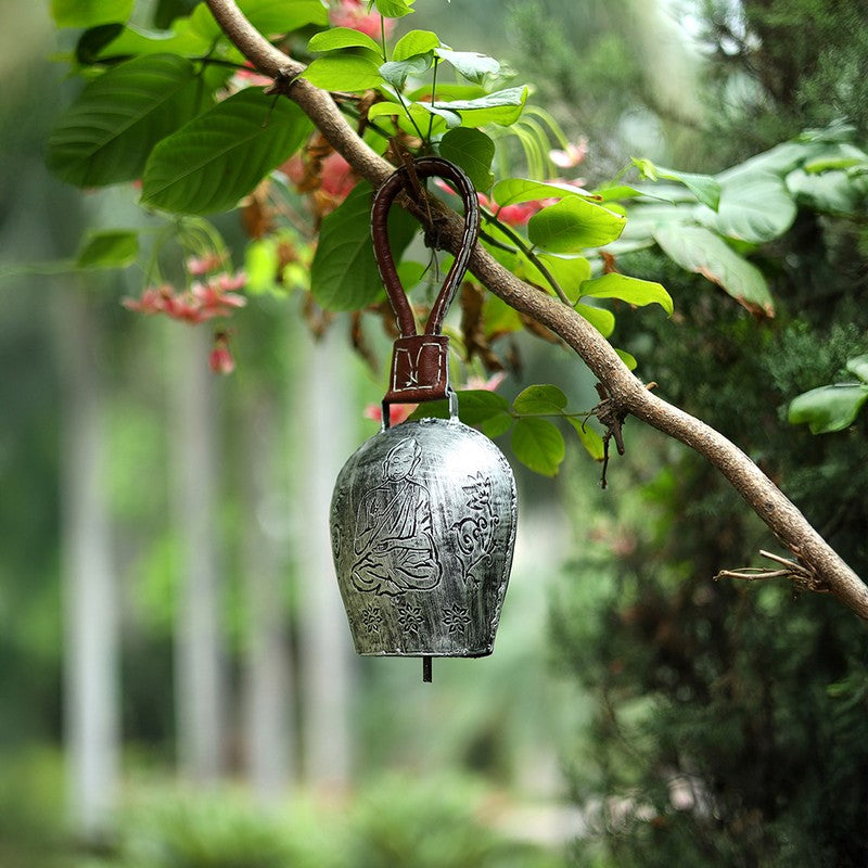 Bellique II Decorative Hanging Bell (Silver)