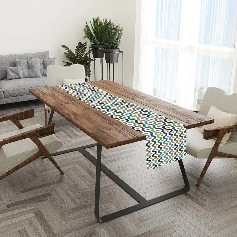 Klara Poly Canvas Table Runner media 3