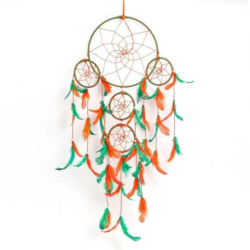 Bohemian Passion Dreamcatcher - Orange media 3
