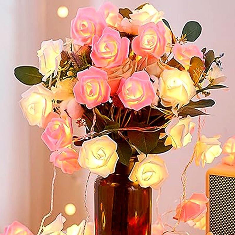 Eternal Rosa Foam String Light  - Multicolor media 5