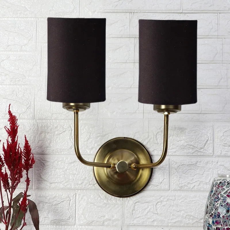 Lumoire Duo Metal Wall Lamp - Gold,Black media 3
