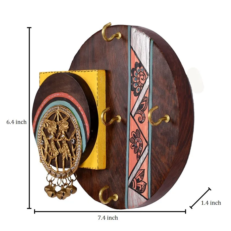 Madhubani Mitha Handcrafted Key Holder media 6