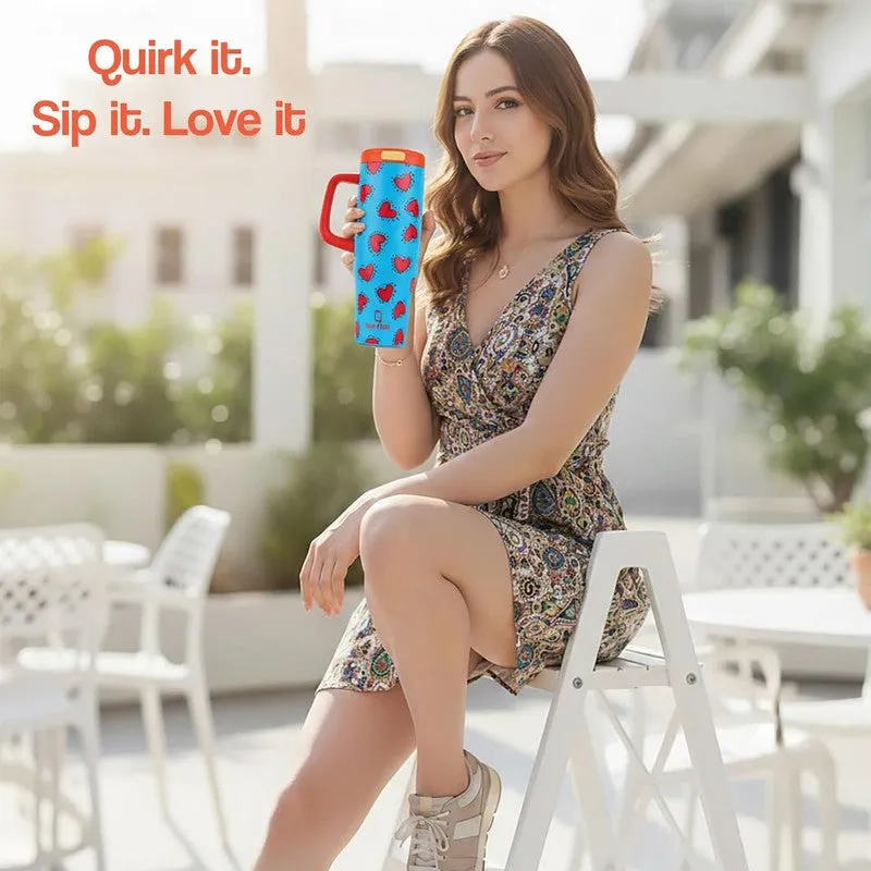 Cupid Vibes Stainless Steel Tumbler - 1200 ML media 10