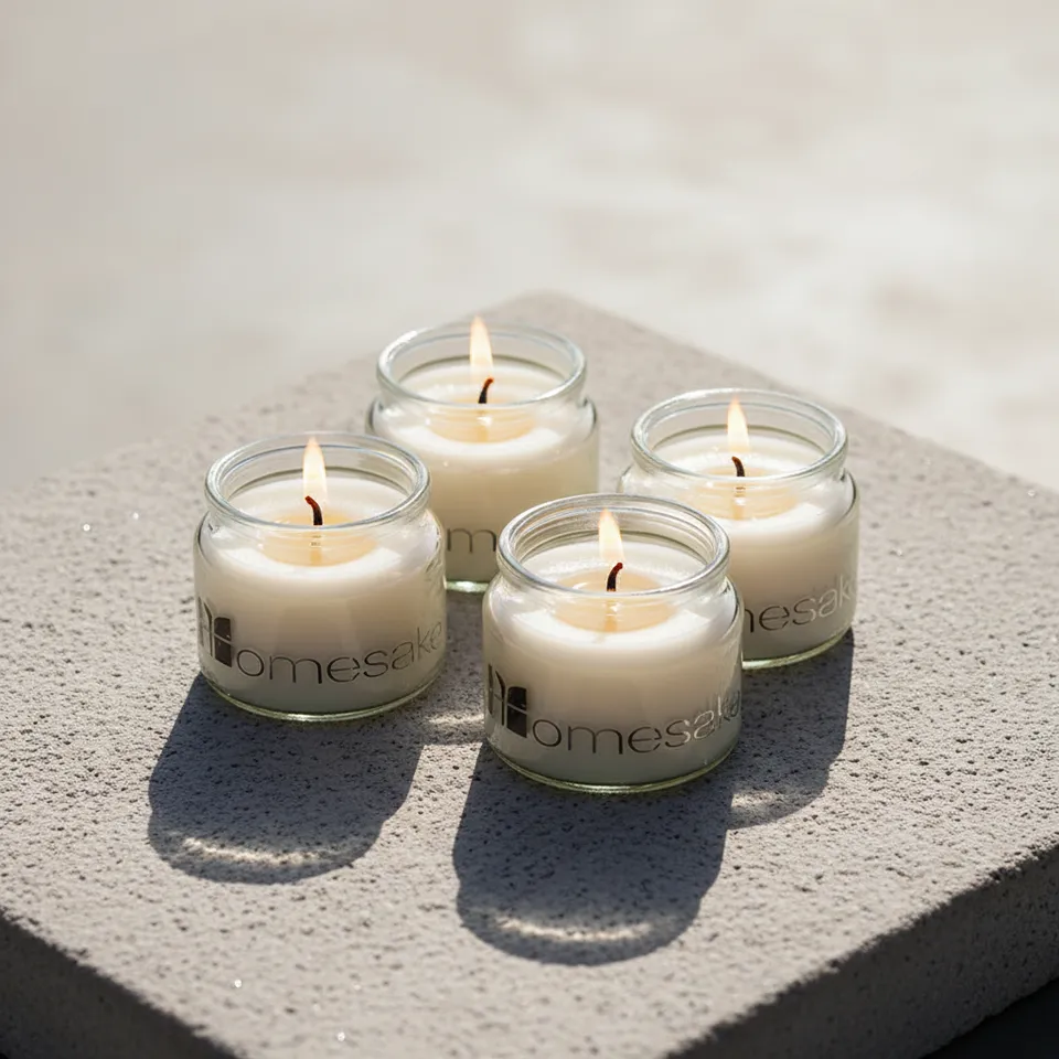 Geode Scented Candle (Coffee) - Set Of Four media 1
