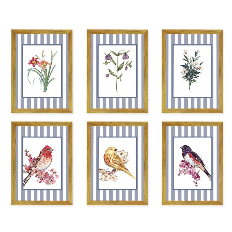 Peregrine Nature Wall Art - Set Of Six media 4