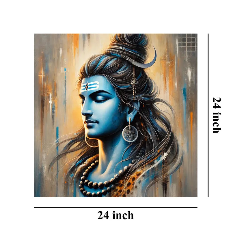 RudraShiva Poly Canvas Wall Painting media 8