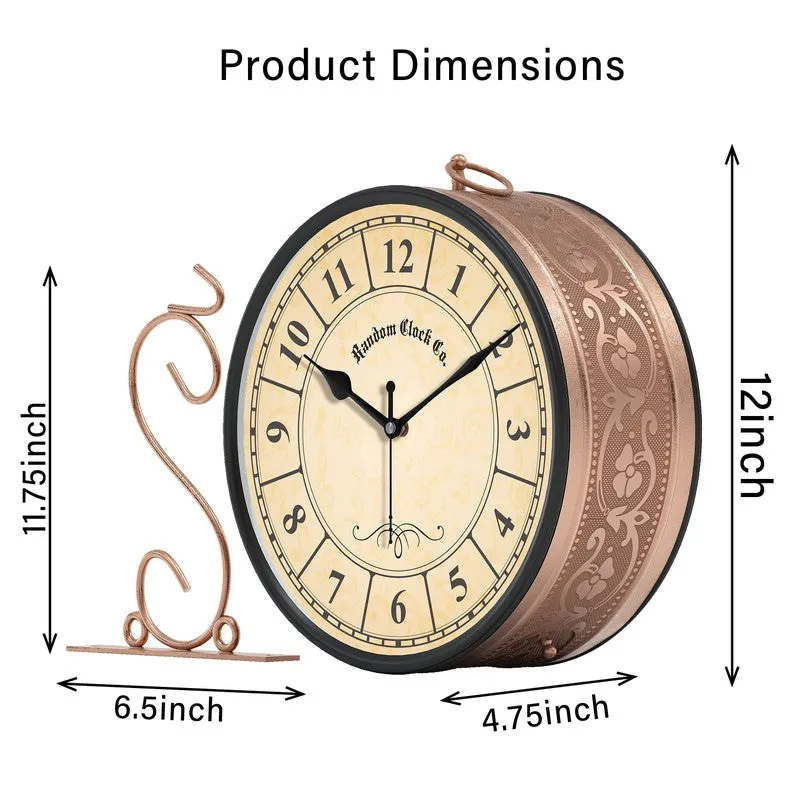 Hawthorne Double Sided Wall Clock media 8