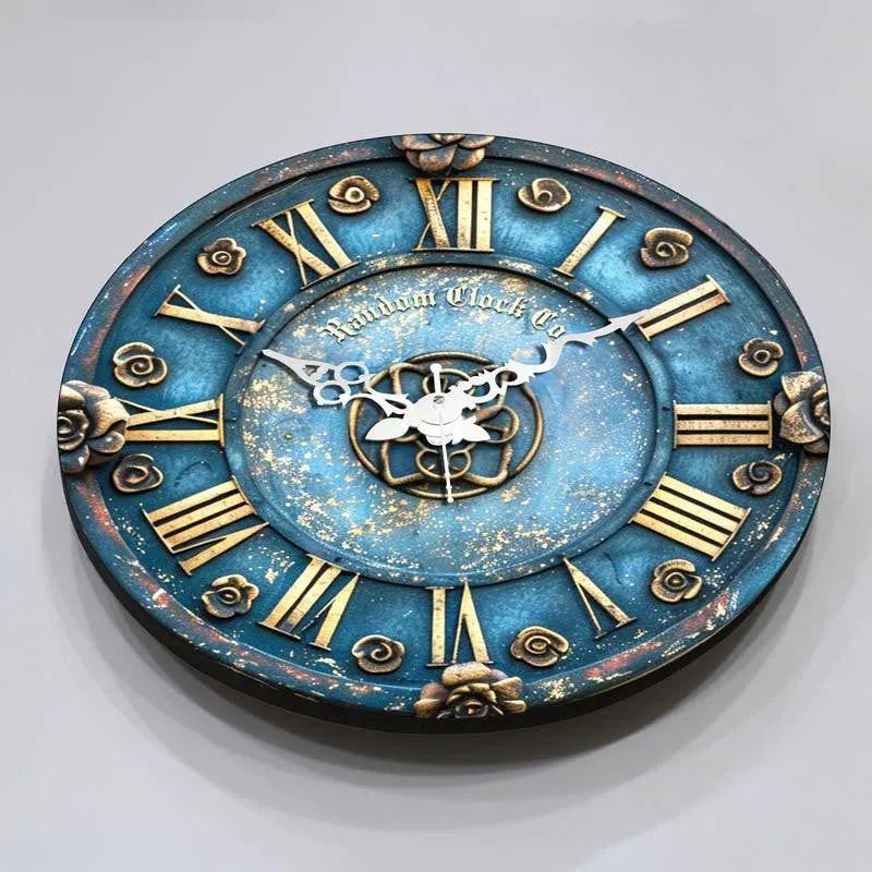 Sevyn Blue 3D Printed MDF Wall Clock media 7